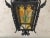 Gothic French Iron Neo-Gothic Lantern with Stained Glass, circa 1880 For Sale - Image 3 of 8