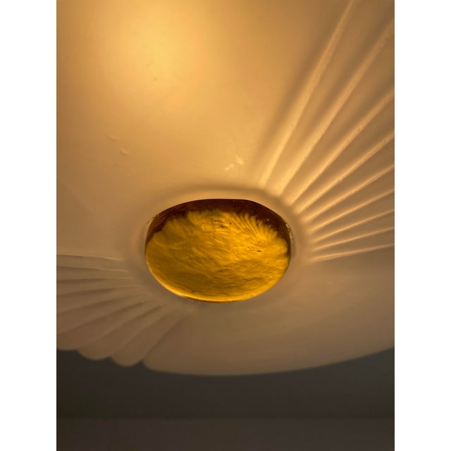 1980s Murano Glass Ceiling Lamp, 1980s For Sale - Image 5 of 17