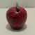 Enzo Mari Vintage Carved Red Marble Apple Paperweight - Styled After Mangani / Italian Stone Fruit For Sale - Image 4 of 9