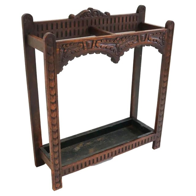 Antique French Renaissance Revival Umbrella Stand, 1880 For Sale - Image 9 of 9