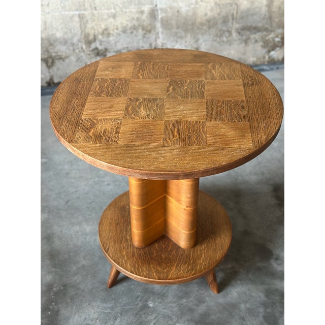 1930s French Art Deco Accent Table For Sale - Image 5 of 5
