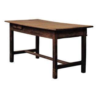 Auvergne Farm Table in Wood, 1890s For Sale