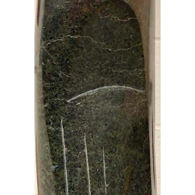 1957 Green Marble Sculpture Stanley Lewis For Sale - Image 11 of 12
