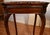 1940s Pair of English Chippendale Carved Mahogany Side Tables / End Tables For Sale - Image 17 of 18