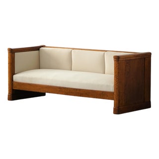 Vintage Swedish Freestanding Sofa, 1920s For Sale