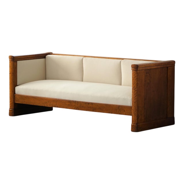 Vintage Swedish Freestanding Sofa, 1920s For Sale