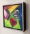 Abstract Hearts & Ribbons by Yana Beylinson | Oil on Board Abstract shapes with hearts and ribbons. For Sale - Image 3 of 3
