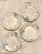 Set of 4 LoveShackFancy for Pottery Barn Blue & White Scalloped Porcelain Plates — Brand New. Limited production by...