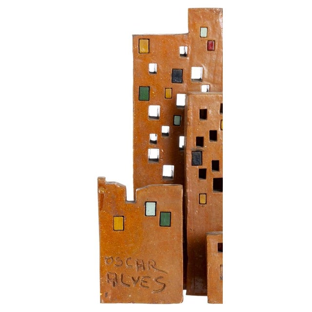 Óscar Alves, Untitled, Polychrome and Glazed Ceramic For Sale - Image 3 of 8
