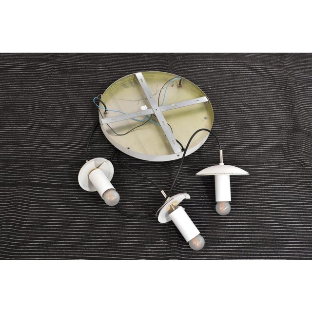 Vintage Three-Light Pendant Lamp, 1960s For Sale - Image 14 of 15