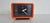 Orange Ato-Mat Table Clock from Junghans for Olympia, 1970s For Sale - Image 4 of 18