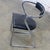 Art Deco 1920-1930’s Art Deco Streamline Moderne Side Chair Black Vinyl & Chrome Manner of Gilbert Rohde For Sale - Image 3 of 18