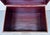 Late 19th Century Chinese Vellum / Parchment Trunk With Original Red Pigskin Interior & Key For Sale - Image 16 of 18