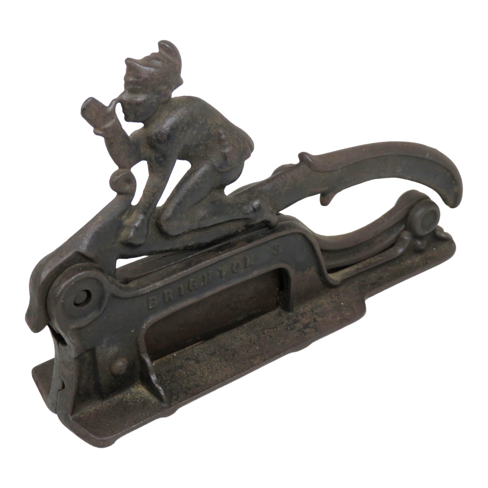 Antique Cast Iron Tobacco Cutter Chairish