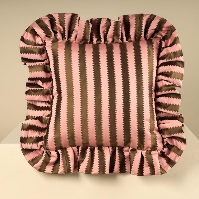 Stripe Cushion 01 by Hobo Design For Sale - Image 4 of 7
