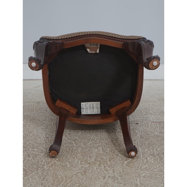 Set of 10 Henredon Georgian Mahogany Dining Room Chairs For Sale - Image 15 of 18