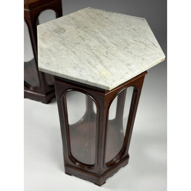 19th Century Italian Display Cases, Set of 2 For Sale - Image 11 of 18