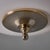 1970s Nickel and Opaline Glass Wall or Ceiling Lamp Attributed to Luigi Caccia Dominioni for Azucena For Sale - Image 10 of 18