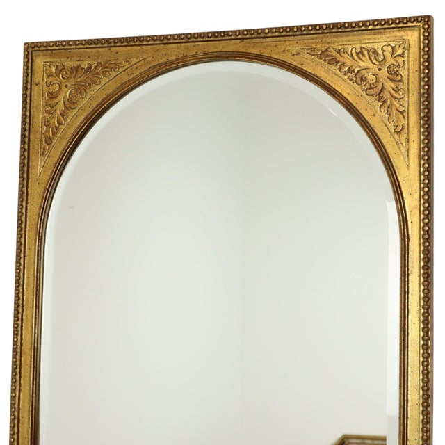Wood Vintage Venetian-Style Bevelled Mirror from Deknudt, 1970s For Sale - Image 7 of 17