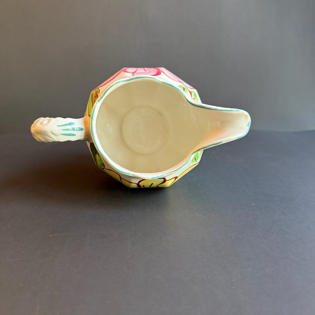 Vintage Floral "Grace" Pitcher For Sale In Atlanta - Image 6 of 7