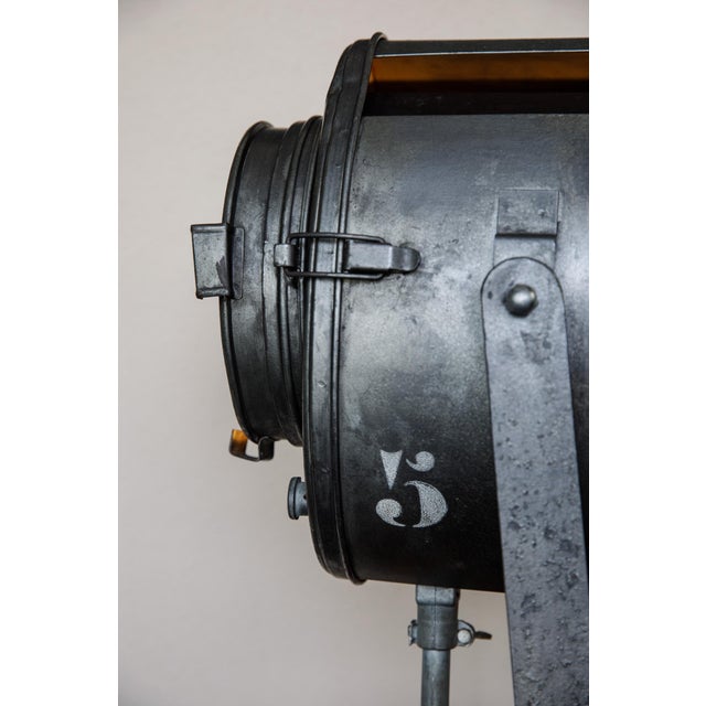 Metal French Vintage Theater Lights by A.E. Cremer for A.E. Cremer, 1940s For Sale - Image 7 of 15