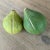 Mid 20th Century Italian Alabaster Green Plums - a Pair For Sale - Image 9 of 9