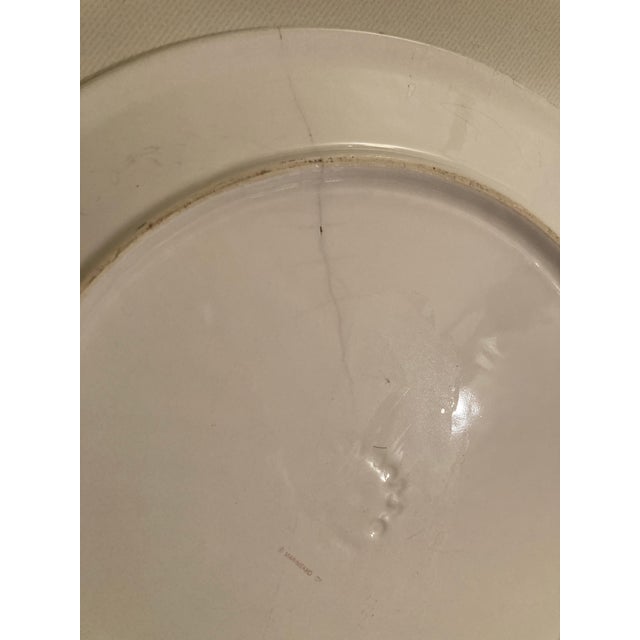 1980s Pfaltzgraff Marimekko Large Dinner Plate Dish w/ Floral Flower Colorful Tulip - Set of 9 For Sale In Philadelphia - Image 6 of 6