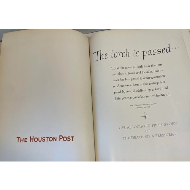 1964 “ the Torch Has Passed” JFK Book and Newspaper Article For Sale - Image 4 of 10