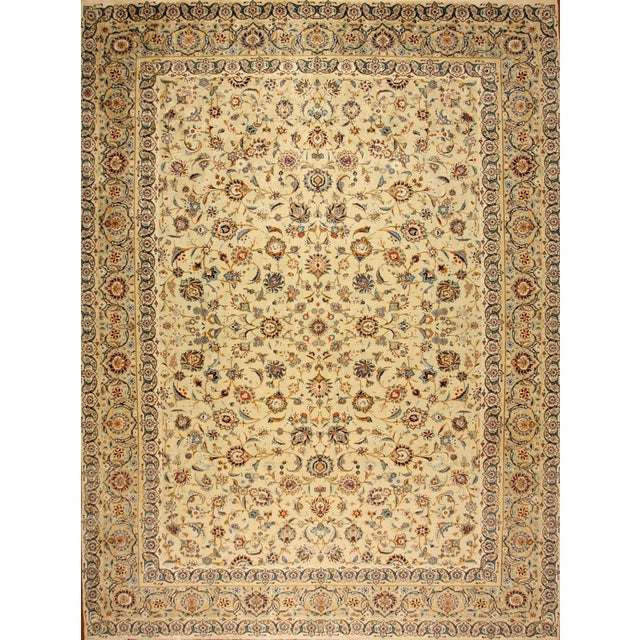 Middle Eastern Hand-Knotted Rug For Sale
