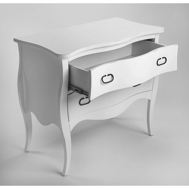 2020s Rochelle 2 Drawer Chest, White For Sale - Image 5 of 9