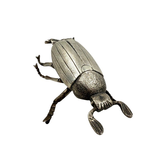 Silver Insect Shaped Ashtray, France, 1950s For Sale - Image 6 of 14
