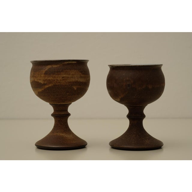 Vintage Danish Cups in Ceramic, 1970s, Set of 6 For Sale - Image 12 of 14