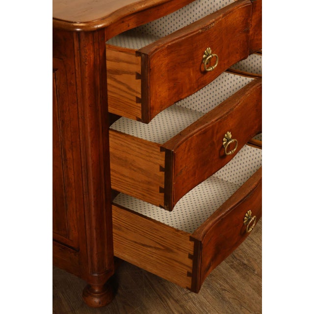 Don Ruseau Custom Continental Style Walnut Chest Of Drawers For Sale In Philadelphia - Image 6 of 18