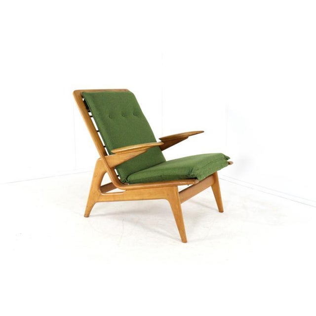 Green Armchair in the style of Rob Parry, 1960s For Sale - Image 8 of 16