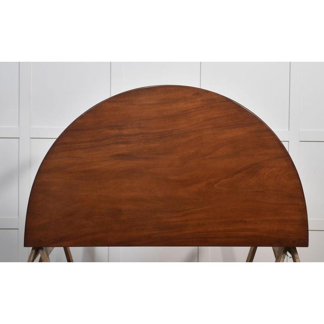 Brown Mahogany Hall Tables, Set of 2 For Sale - Image 8 of 9