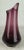 l.e. Smith Purple Amethyst Smoothie Swung Glass Vase 14-3/4 Inch For Sale - Image 10 of 15