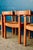 Brutalist French Armchairs in Elm and Straw, 1970s, Set of 3 For Sale - Image 6 of 17