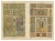 H. Dolmetsch, Manuscript and Mural Designs, 1887, Paper, Set of 2 For Sale - Image 10 of 11