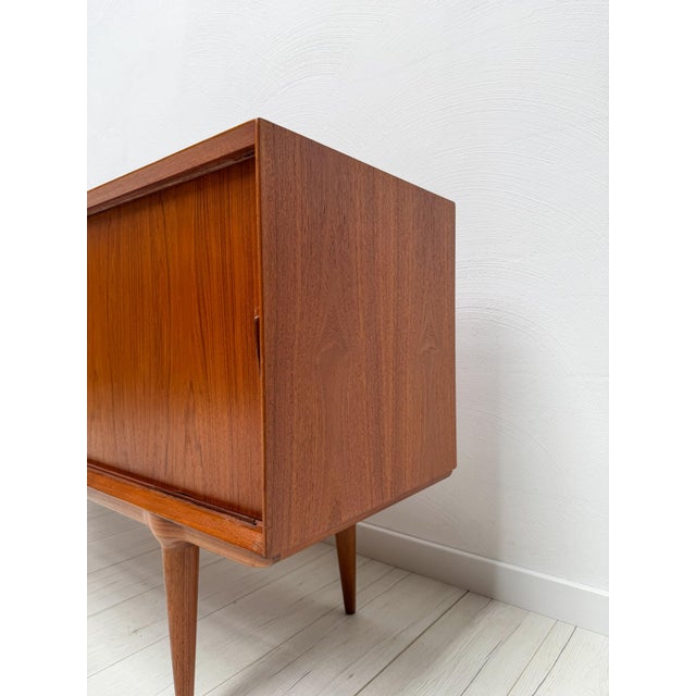 Vintage Danish Model 18 Sideboard in Teak by Gunni Omann for Omann Jun, 1960s For Sale - Image 6 of 13