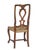 Set of 4/ 19th Century French Provincial Walnut Dining Chairs For Sale - Image 4 of 18