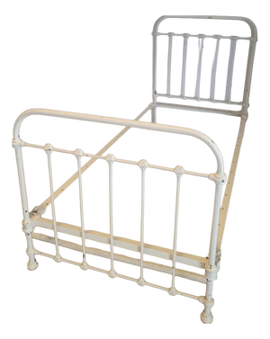 Antique Style Wrought Iron Bed, 1950s