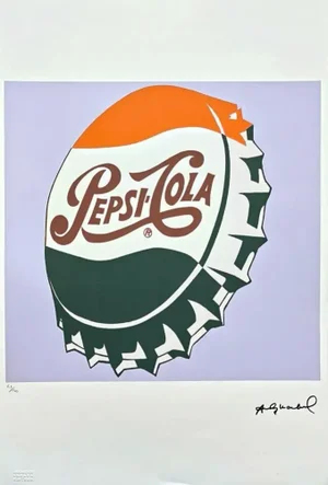 After Andy Warhol, Pepsi-Cola Light Blue , 1980s, Lithograph