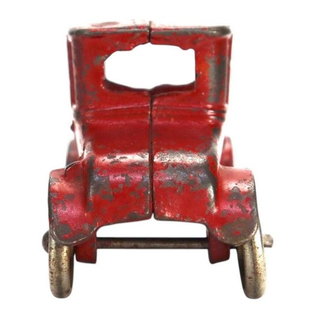 6-Piece Arcade Cast Iron & Pressed Steel Car Carrier Truck Cars & Tractors C1920 For Sale - Image 12 of 18