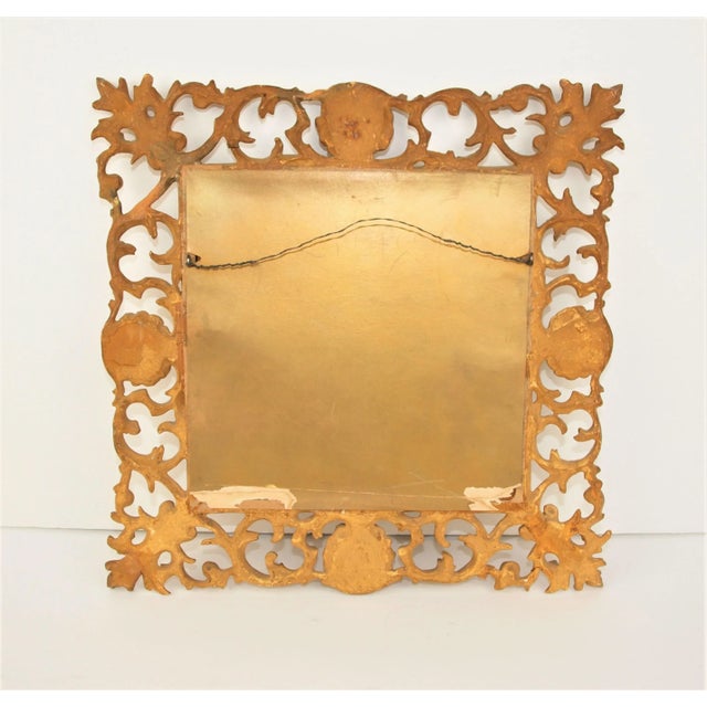 1920s Hand Painted Tile of the Madonna Della Seggiola, Framed For Sale - Image 4 of 7