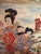 Large Late 20th Century Ornate Chinoiserie Ceramic Floor Vase With Musicians and Gilt Decoration For Sale - Image 9 of 16