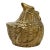 Vintage Brass Chicken Hen Paper Weight For Sale