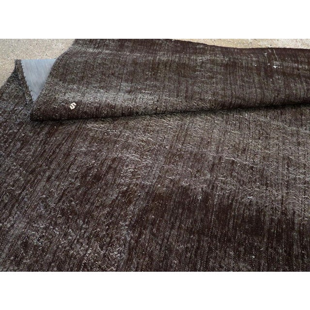 Galerie Shabab Collection Late 20th Century Handmade Turkish Flatweave Kilim Small Room Size Carpet For Sale - Image 10 of 10