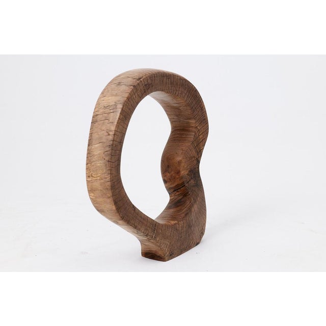 Abstract Wood Sculpture by Logniture For Sale - Image 6 of 13
