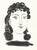 1985 Picasso Heliogravure 13 Woman-With-Curly-Hair Reproduction For Sale