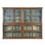 Large Patinated Solid Wood Bookcase For Sale - Image 9 of 9